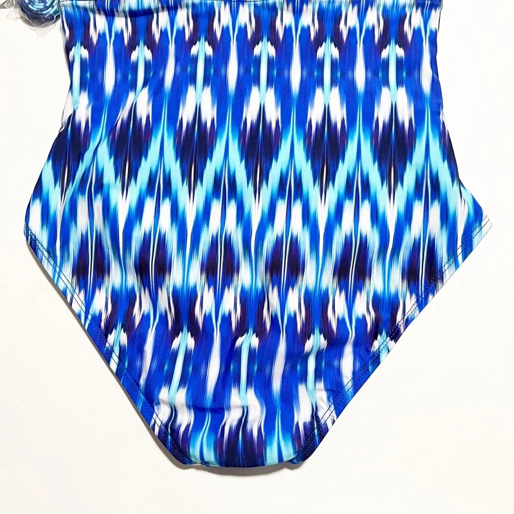 NEW Athena Twist Bandeau Halter Swimsuit